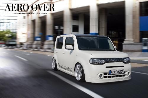 AERO OVER #Z12 日産キューブ用|F+S+R+マフラー 4Pセット AERO OVER #Z12 日産キューブ用|F+S+R+マフラー 4Pセット