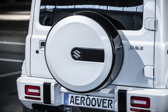 Aeroover G62 ジムニー シエラ スペアタイヤカバー 定価 54 000税別 ショッピングサイト リアキャンバープレート ジムニーエアロパーツの販売 通販 取付ならケーファクトリー エアロオーバー Aeroover