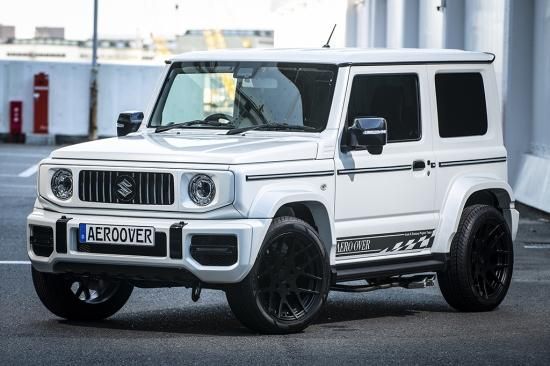 AERO OVER | サイドデカール(G62/G62S 3ドア車用ボディキット