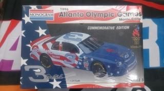 Dale Earnhardt #3 Olympic Games Monte Carlo 1996 1:24 Plastic Model (Monogram)