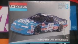 Lake Speed #15 Quality Care Thunderbird 1:24 Plastic Model (Monogram)