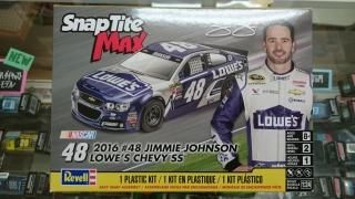 Jimmie Johnson 2016 #48 Lowe's Chevy SS Gen 6 1:24 Plastic Model (Revell SnapTite MAX)