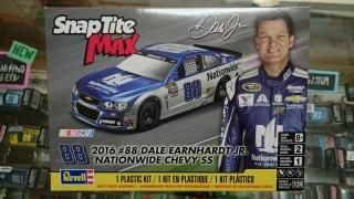 Dale Earnhardt Jr  2016 #88 Nationwide Chevy SS Gen 6 1:24 Plastic Model (Revell SnapTite MAX)