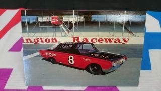 Joe Weatherly #8 1964 Mercury Postcard