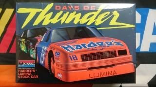 Days Of Thunder #18 Hardee's Lumina Stock Car 1:24 Plastic Model (Monogram)
