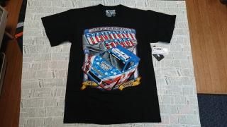 Men's 2015 Daytona 500 Black Patriotic T-Shirt