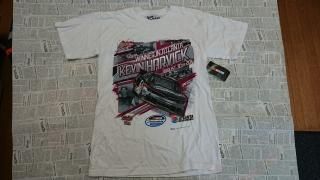 Kevin Harvick White 2014 Nationwide Atlanta Race Winner T-Shirt
