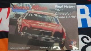 Donnie Allison Final Victory Monte Carlo 1:25 Plastic Model (Salvinos JR Models)