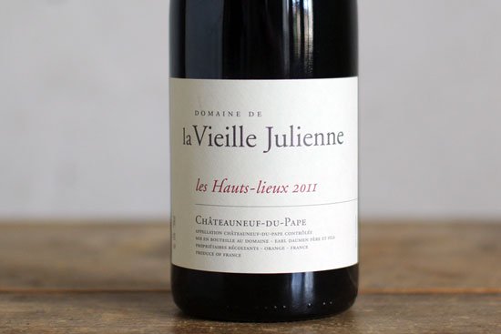 ȡ̥եǥѥ 졦 2011 /  ꥢ (Chateauneuf du Pape les Hauts-lieux rougeVieille Julienne)