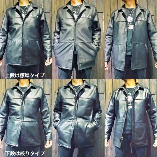 JRF】レザージャケット・シャチモデル - 鬼阿弥