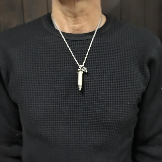 【新品、未使用】M bros.×ONIAMIコラボ  ネックレス oniami×M bros ブーレット&ニヒルネックレス - 鬼阿弥
