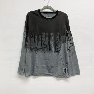 【2021NEW】HI-NOI ドリッピングシャツ  グレー／ブラック【数量限定】