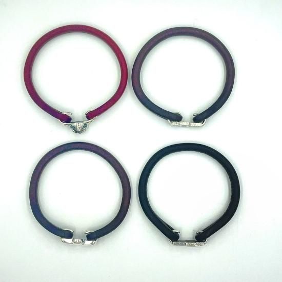 10SALE】レザーブレスレット Lサイズ - 鬼阿弥