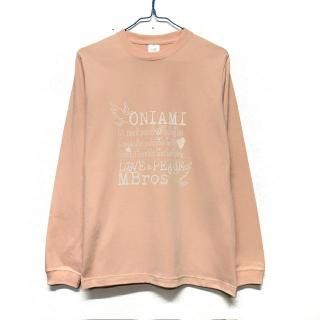 【NEW】ロングスリーブシャツ“オフピンク”