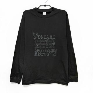【NEW】ロングスリーブシャツ“ブラック”