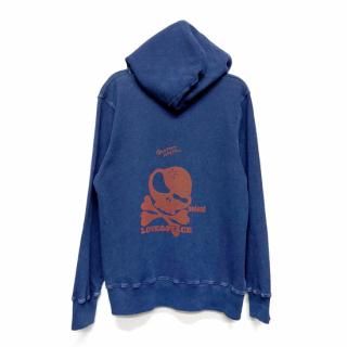  【5月一点モノ】パーカー プルオーバー M ブルーデニム【ワンオフ7】