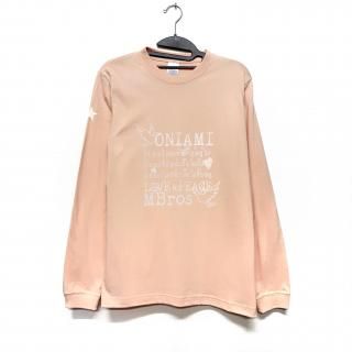 【5月一点モノ】ロングスリーブシャツ S オフピンク【ワンオフ26】