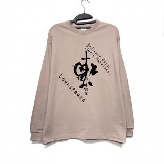 【5月一点モノ】ロングスリーブTシャツ M オフピンク【ワンオフ47】