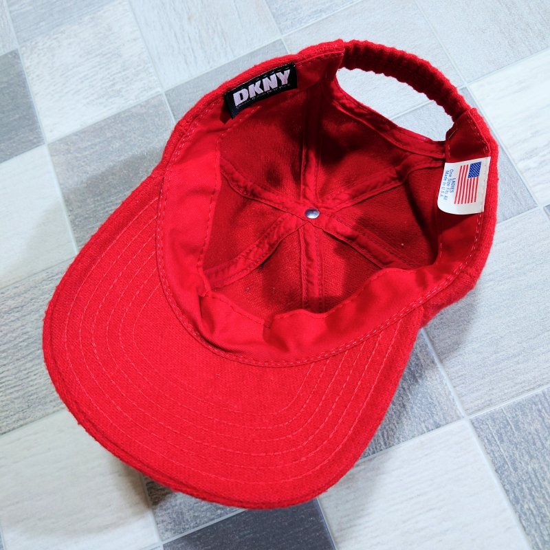 90’s DKNY USA製 ウール キャップ (VINTAGE) - (jeudi)