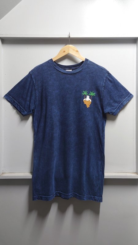 RIPNDIP Boobcuzzi T-Shirt Royal Mineral Wash ǥ ץ T S Ⱦµ åץǥå (USED)