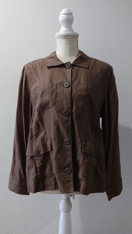 L.L.Bean ͥ С ֥饦 Womens L ĥ㥱å 륨ӡ (USED)