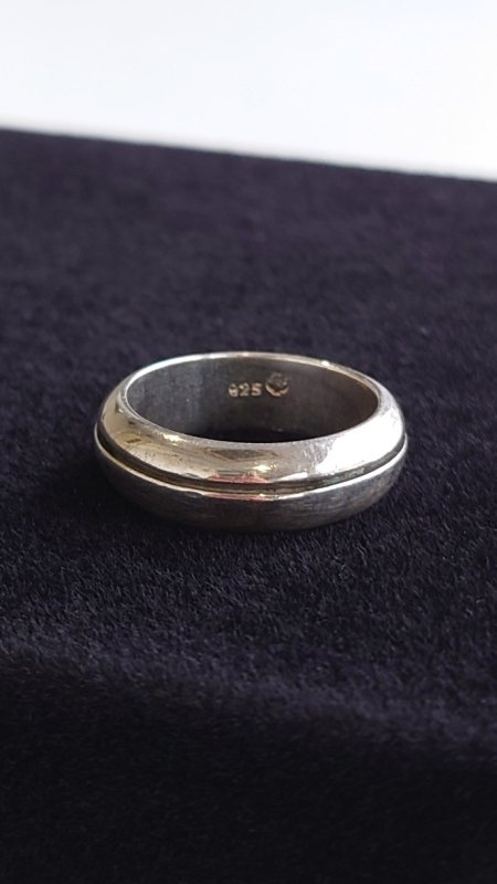 Silver 925 Native Line Ring 12.5 󥰥С ͥƥ֥饤  (USED)
