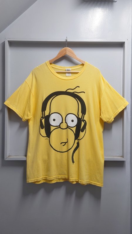 <img class='new_mark_img1' src='https://img.shop-pro.jp/img/new/icons6.gif' style='border:none;display:inline;margin:0px;padding:0px;width:auto;' />2009s The Simpsons Big Face Headphones T  L Ⱦµ 2000ǯ (USED)