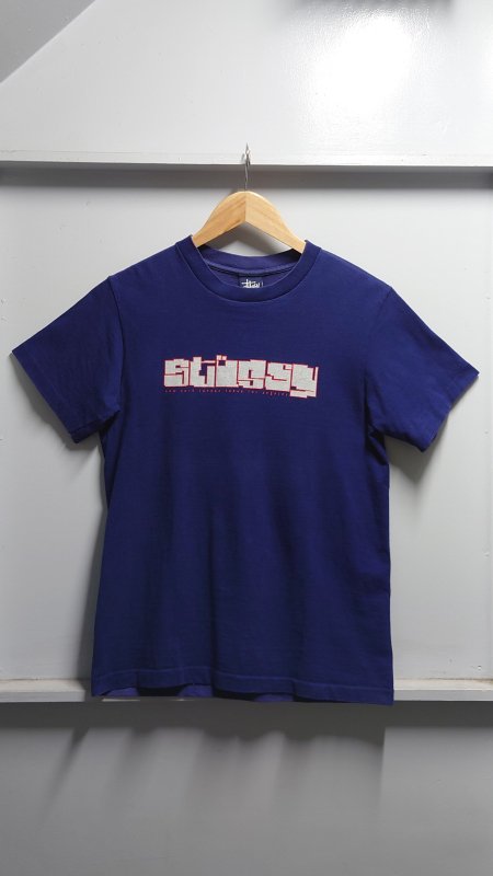 <img class='new_mark_img1' src='https://img.shop-pro.jp/img/new/icons5.gif' style='border:none;display:inline;margin:0px;padding:0px;width:auto;' />90s OLD STUSSY USA 󥰥륹ƥå եå ץ T ͥӡ S Ⱦµ (VINTAGE)