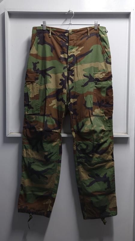 パネライ 希少 US 90's Around ARMY MEDIUM ウッドランドカモ コンバットパンツ パンツ