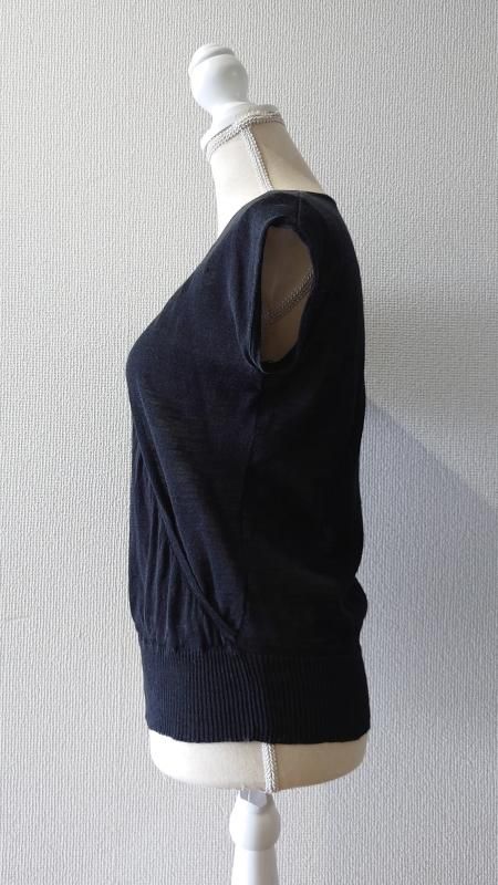 90's A.P.C. イタリア製 カシュクール バンブーニット ブラック