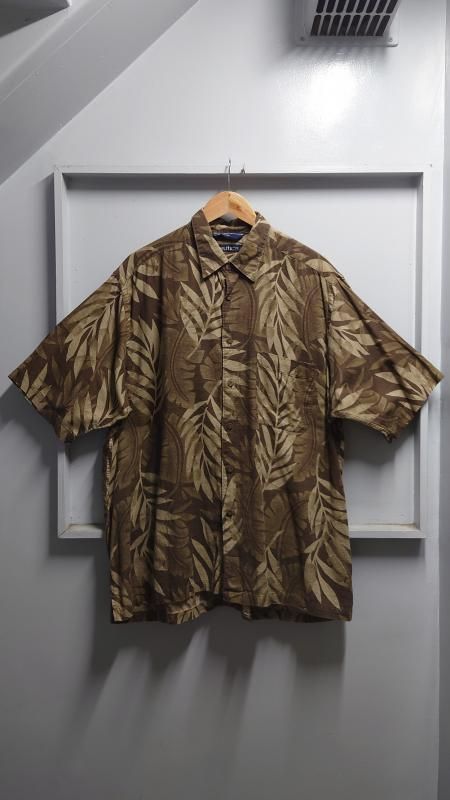 90s nautica ꡼ ϥ磻  ֥饦 L Ⱦµ  (VINTAGE)