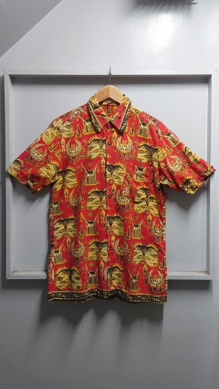 60-70s Carula JAVA BATIK Ⱦµ Хƥå 15  (VINTAGE)