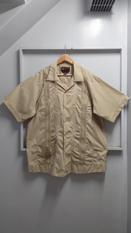 70-80s Guayaberas Yucatecas Princeton Ⱦµ 塼Х ١ 3XL (VINTAGE)