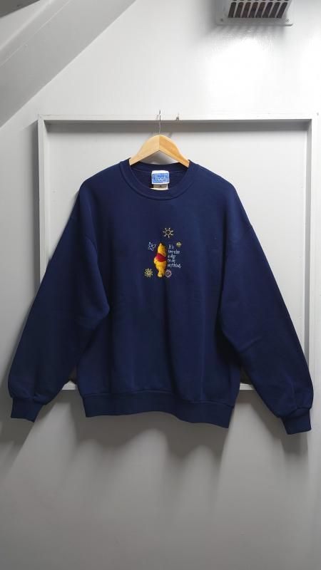 90s Old Disney Pooh USA Winnie The Pooh å ͥӡ XL (VINTAGE)