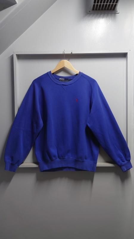 90s Polo Ralph Lauren Vå 饰󥹥å ֥롼 S ե (VINTAGE)