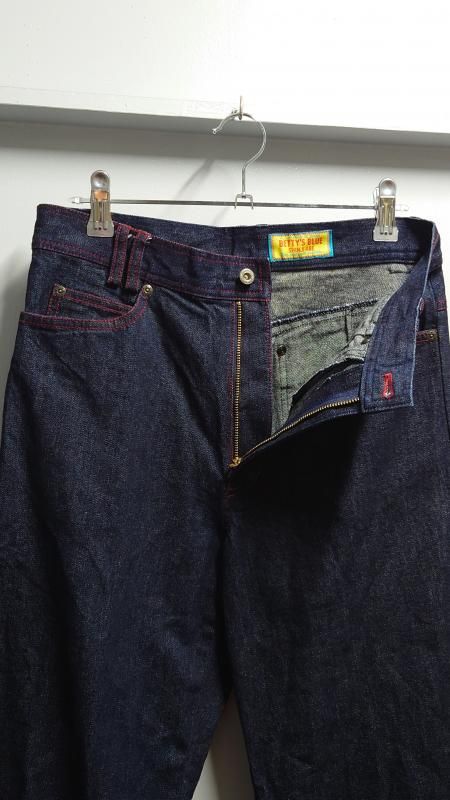 90-00's BETTY'S BLUE ワイドロールアップ デニムパンツ サイズ9