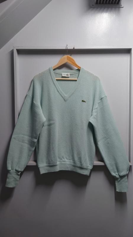 80-90s CHEMISE LACOSTE Vͥå ˥å  ƥեˡ֥롼 4 (VINTAGE)