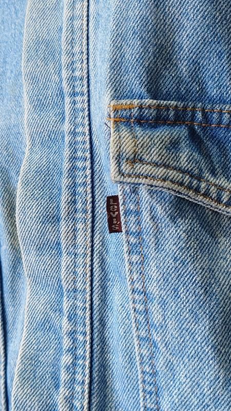 80-90's Levi's USA製 57511-0214 “A2-Type” 襟コーデュロイ