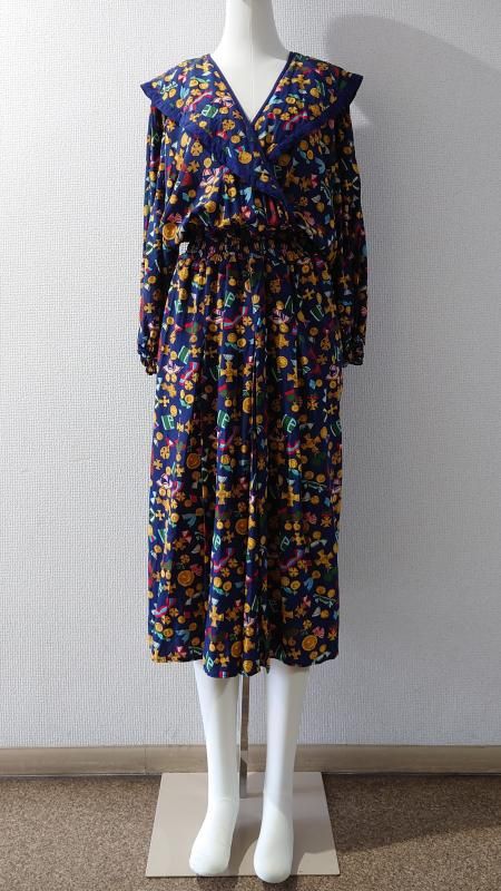 80s Diane Freis  륯ԡ S-M (VINTAGE)