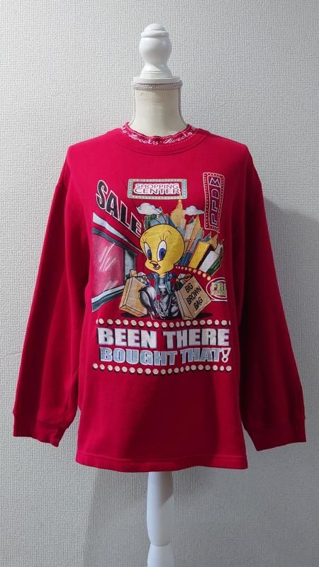 90s Warner Bros. Looney Tunes ȥƥ Shopping Center å L-XL (VINTAGE)