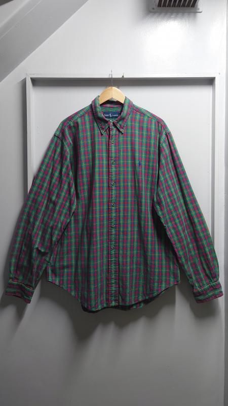 90s Ralph Lauren Classic Fit å åȥͥ BD XL ե (VINTAGE)