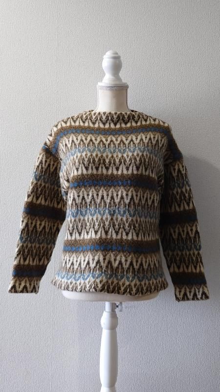 60-70s Iceland ǥ Jersey Modeller 㥬ɿ ˥åȥ L (VINTAGE)
