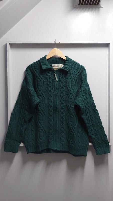 90s aran crafts  ե른å եå㡼ޥ ˥åȥ M (VINTAGE)
