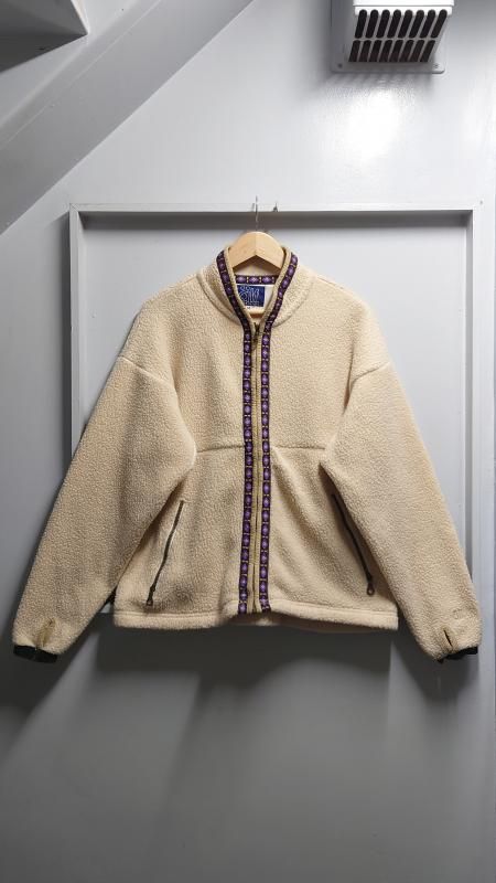 【メール便無料】 90's alf USA製 “Polartec” チロリアンテープ ボアフリース その他