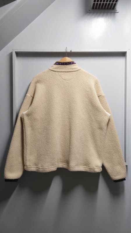 古着 90s alf アルフ チロリアン テープ パイル ボア フリース