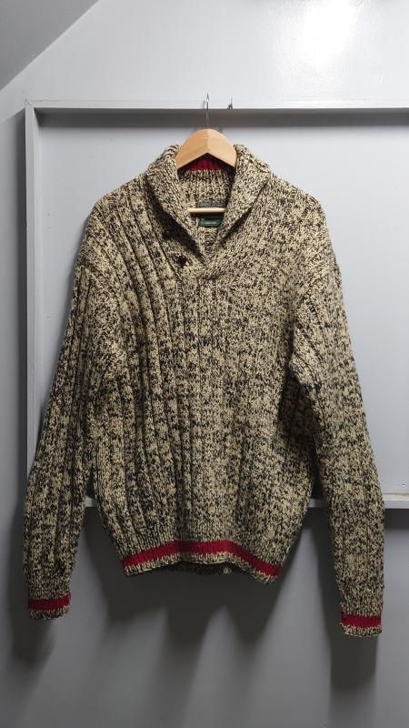 90s POLO COUNTRY RALPH LAUREN Hand Knit 硼륫顼 ˥åȥ ߥå顼 L (VINTAGE)