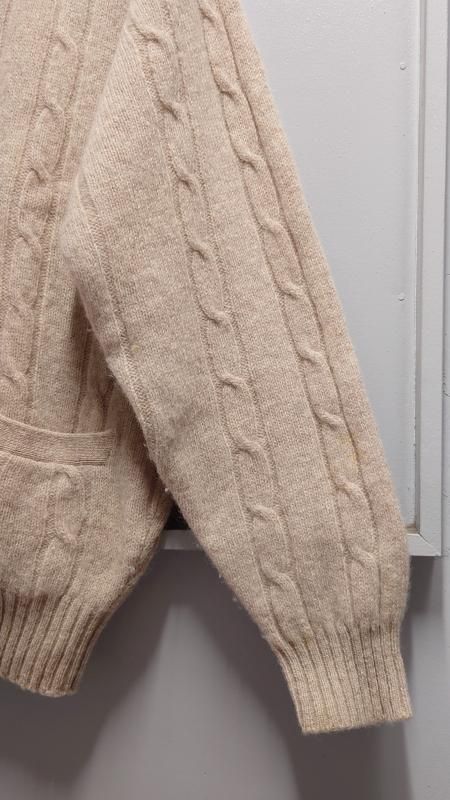 80's Chaps Ralph Lauren ケーブル編み ウールニット