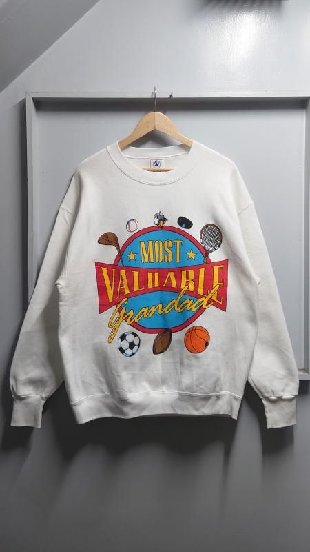 90s DELTA USA Most Valuable Grandad å L (VINTAGE)