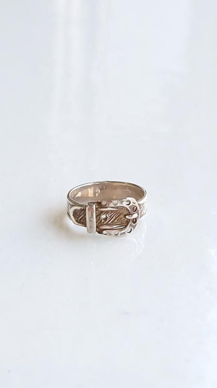 Silver925 Belt Buckle Design  10 󥰥С  (VINTAGE)