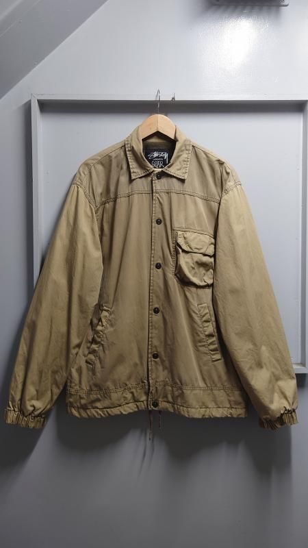 <img class='new_mark_img1' src='https://img.shop-pro.jp/img/new/icons7.gif' style='border:none;display:inline;margin:0px;padding:0px;width:auto;' />00s STUSSY AUTHENTIC GEAR HoneycombHBTTwill 㥱å L (USED)